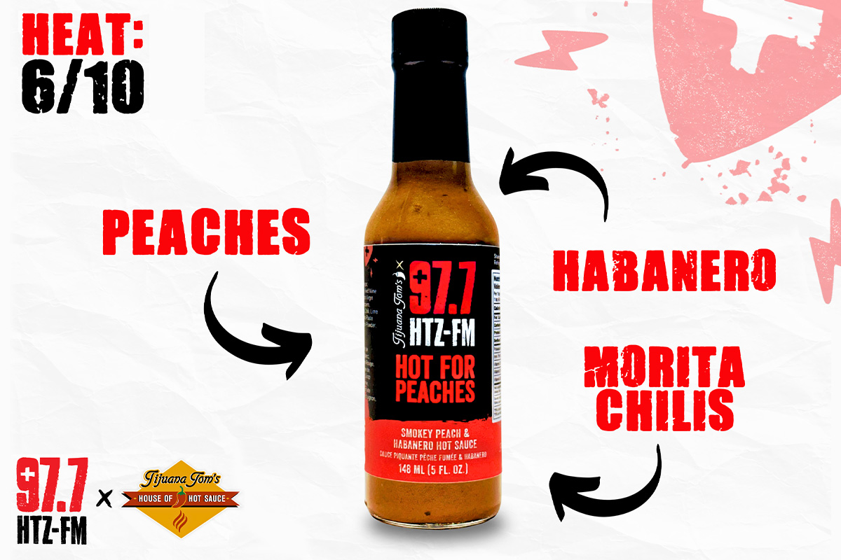 Hot For Peaches Hot Sauce