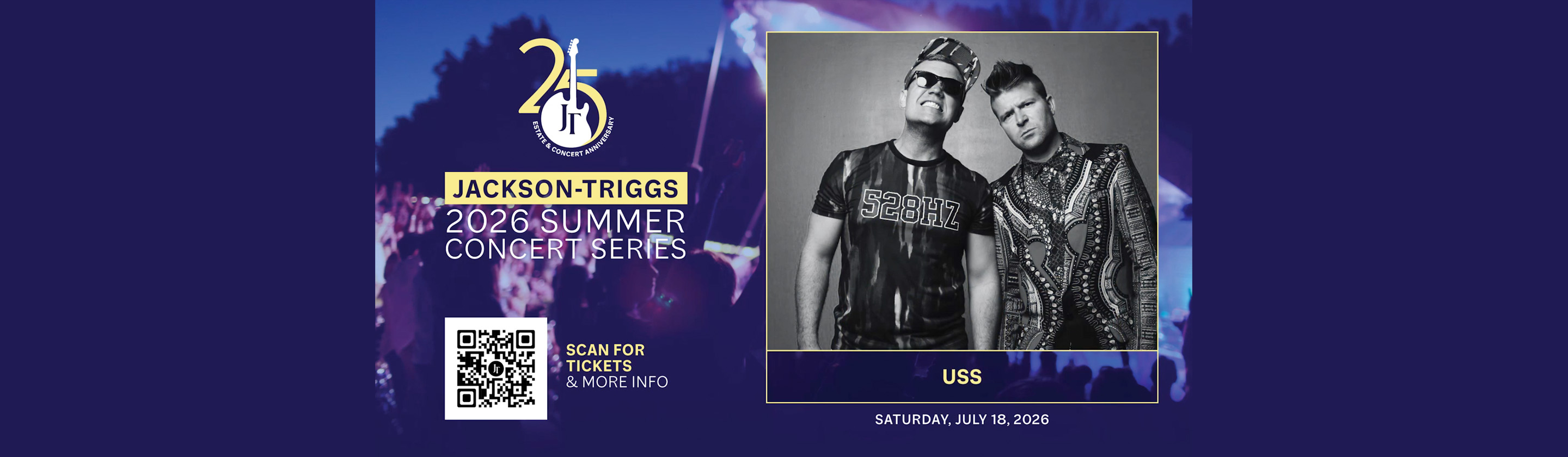 USS concert poster