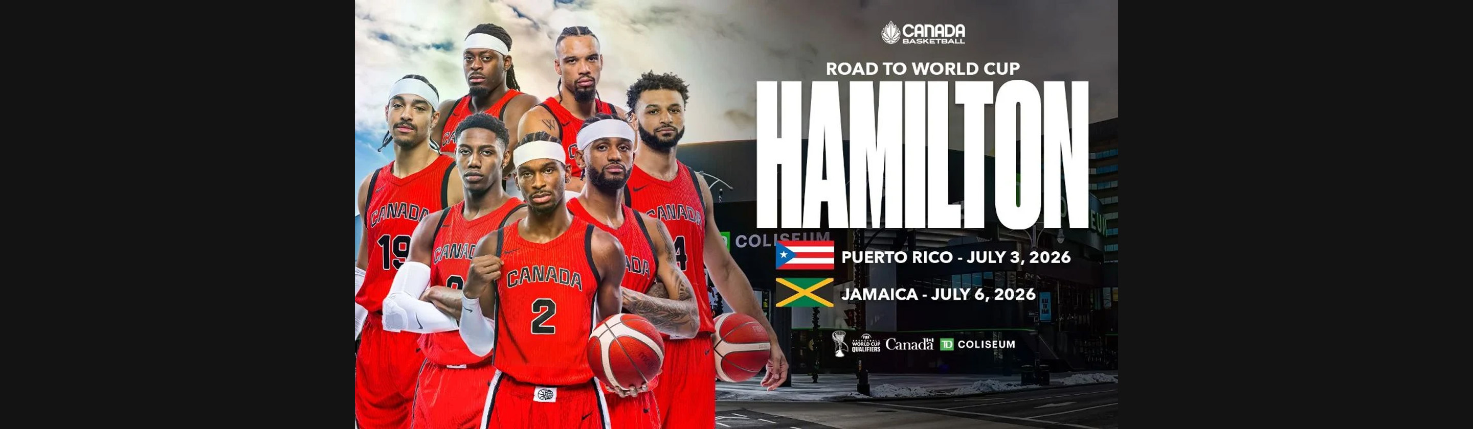 FIBA World Cup Americas Qualifiers promotional image