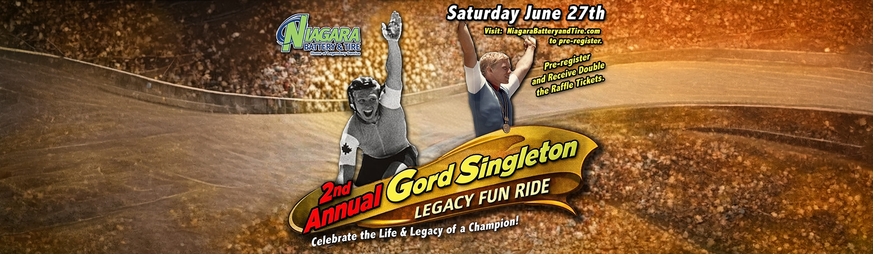 Gord Singleton Legacy Fun Ride promotional graphic